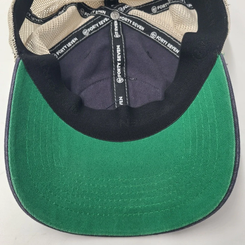 Louisville Bats Hat Fitted One Size 47 Brand Closer Blue Beige MiLB Baseball Men
